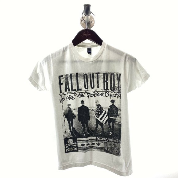 Tultex Other - FALL OUT BOY Poisoned Youth Tour T-shirt S Small D